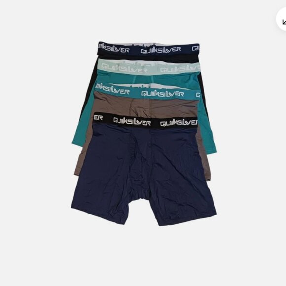 Quicksilver Men’s 4 Pack Performance Nylon Boxer Briefs Size Large Fly Front New - Picture 4 of 8
